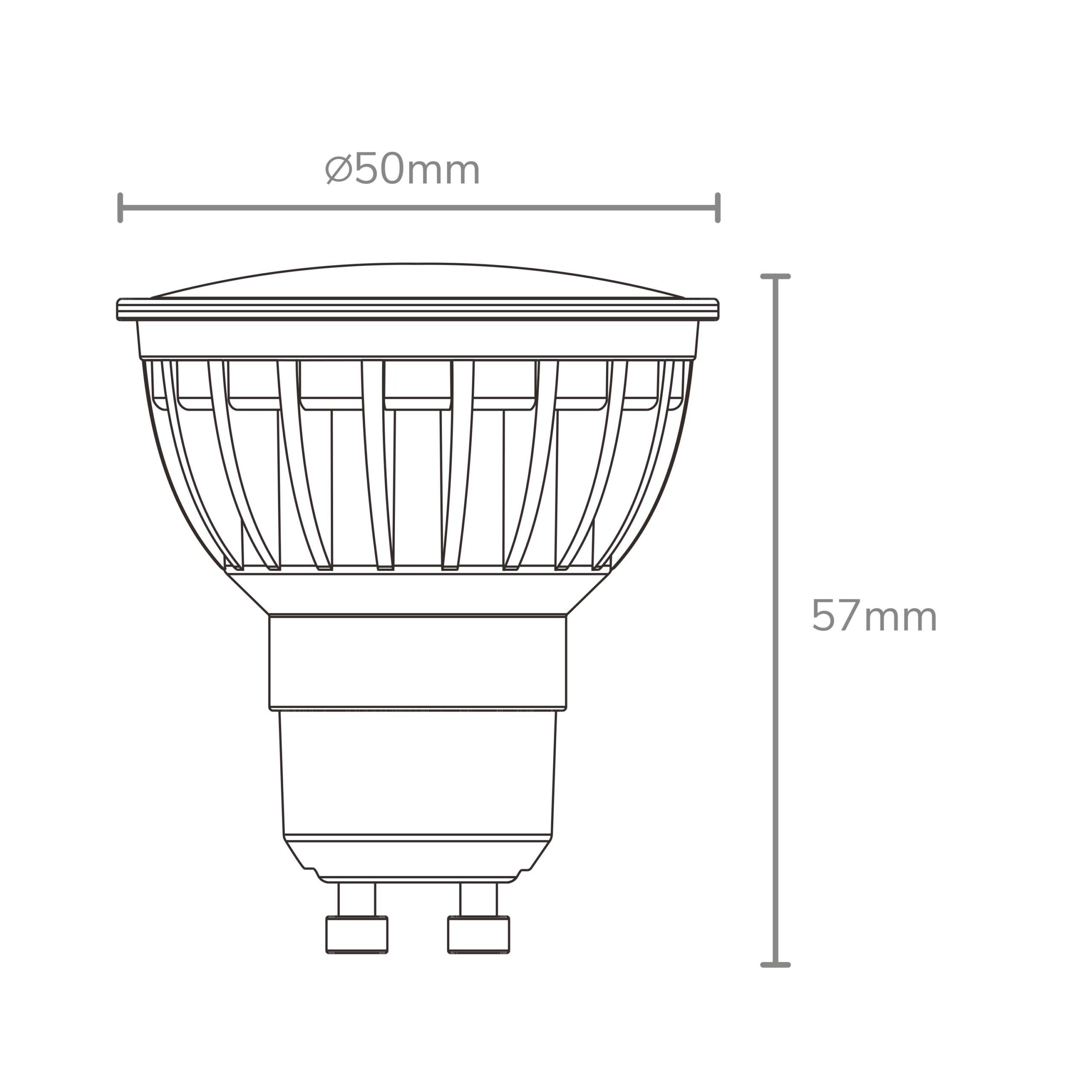 Lampe LED GU10 RGB + CCT - Vanda Lighting