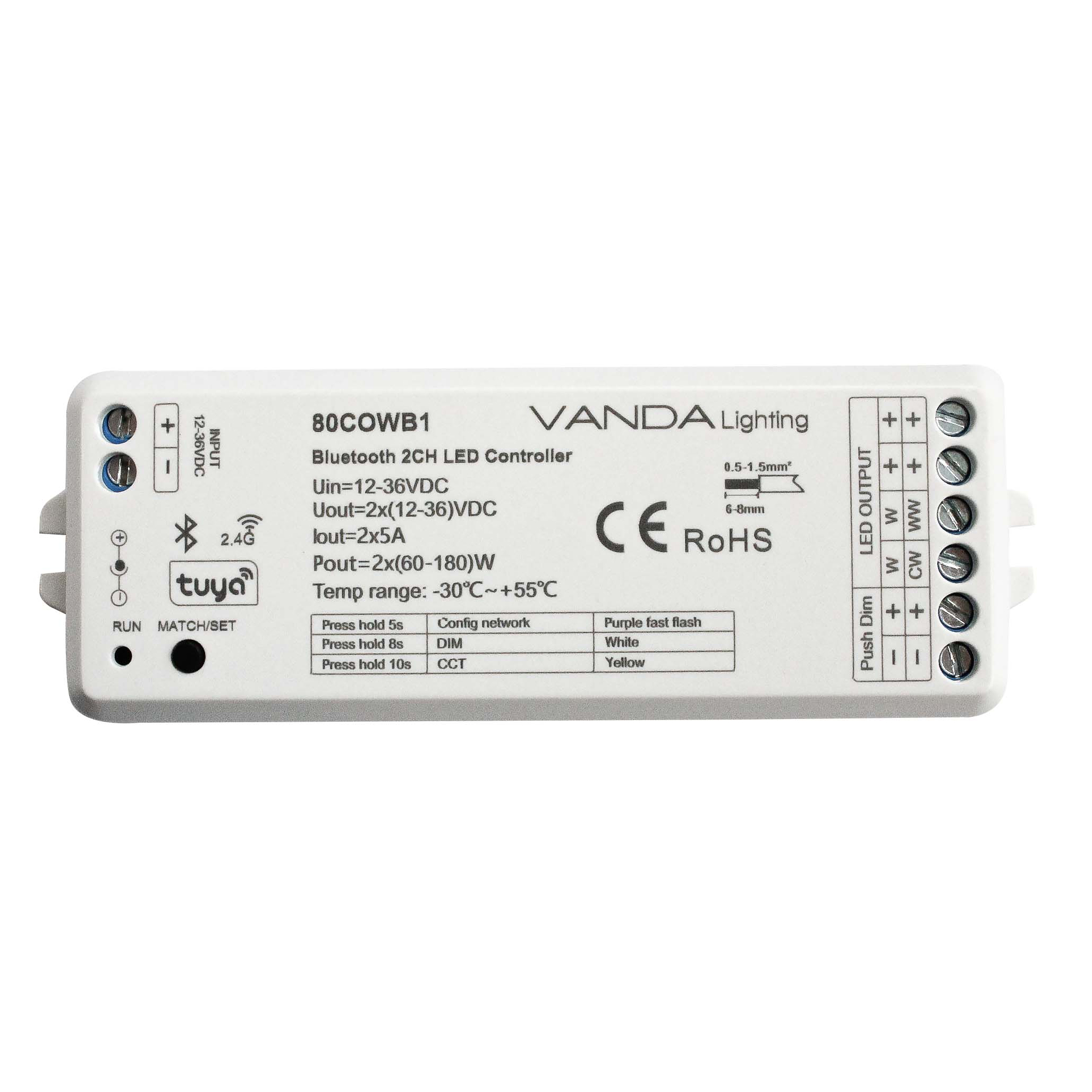 80COWB1_softdark_controleur_ruban_monocouleur_CCT_blanc_dynamique