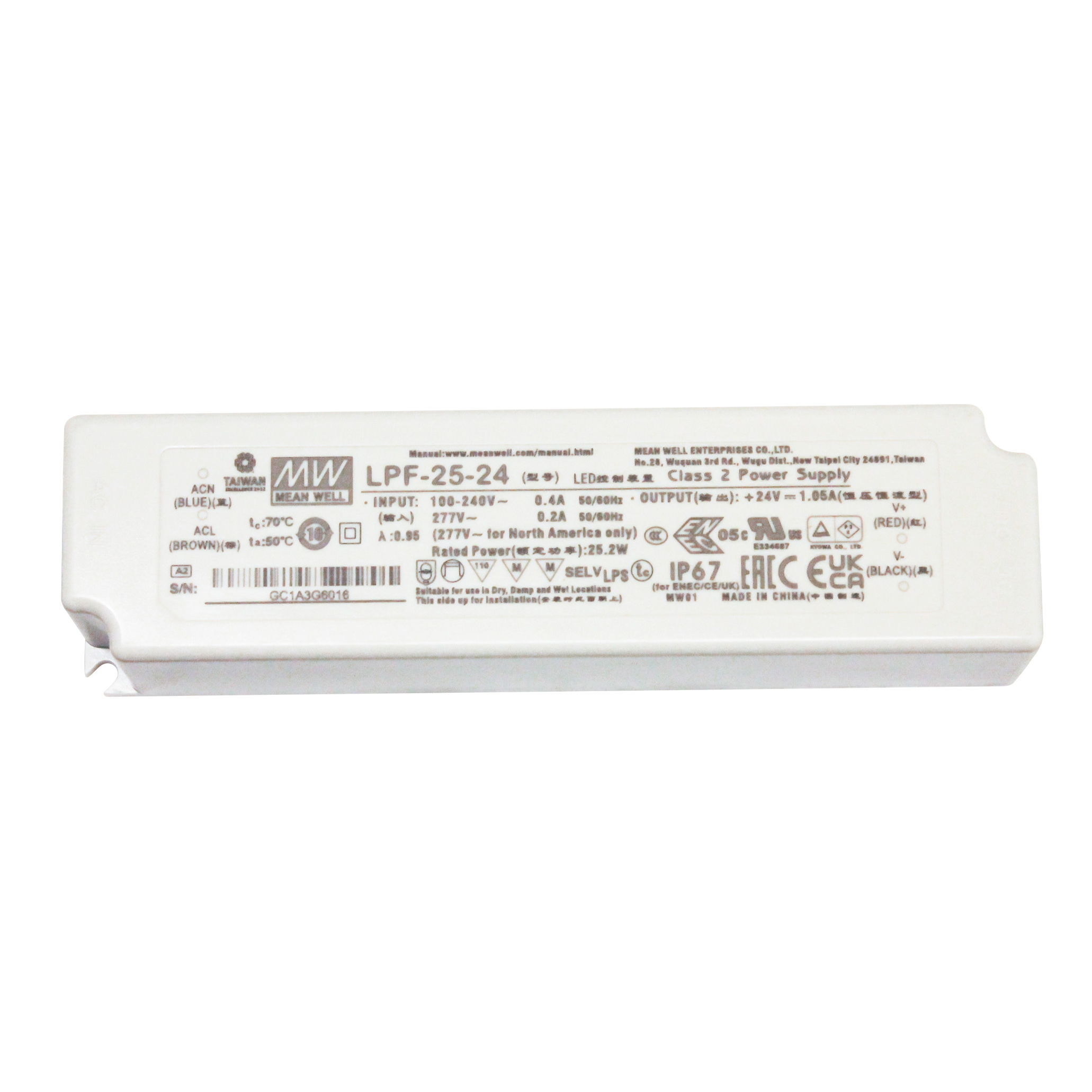 87DR02524LPFMW_alimentation_meanwell_25w_24v_IP67